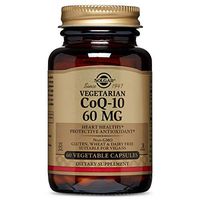 Solgar Vegetarian CoQ-10 Vegetable Capsules, 60 Mg, 60 Count