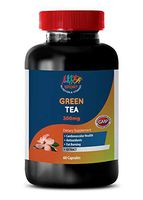 antioxidant Enzyme Supplement - Green Tea Extract 300 Mg - Dietary Supplement - Green Tea Herbal Supplements - 1 Bottle 60 Capsules