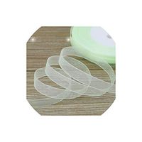 YP-fashion (50 Yards/roll) 12mm Organza Ribbons Gift Wrapping Decoration Christmas Ribbons,Light Green