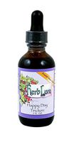 Happy Day Flower Essence and Rose Tincture - 2 oz - Herb Lore - Includes Elm, Gentian, Gorse, Larch, Mustard, Sweet Chestnut, and Wild Rose Bach Flower Remedies for Positive Mood Support