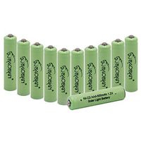 BAOBIAN Ni-Cd AAA 600mAh 1.2V Solar Batteries for Outdoor Solar Lights Lamp Remote Control Toys(8 PCS)