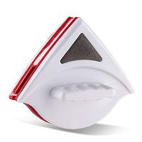 Double-Sided Magnetic Window Glass Cleaner Wiper,Glass Wiper Glider Washing Brush Tools for 15-24mm Thick Glass