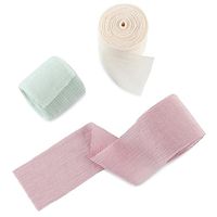 LaRibbons Chiffon Silk-Like Ribbon - 2''X 6 Yard Each Roll - 3 Rolls (Pink + Ivory + Sea Foam Green)， Ribbons for Wedding Decor, Bouquets, Gift Wrapping