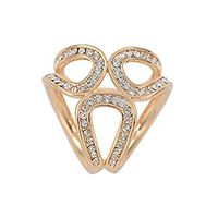 Women National Style Hollow Out Shawl Buckle Accessory Brooch OK 03 Daily Fashion Novelty Aesthetic Cheap Design Womans Accesories Decoration | Colors - Gold