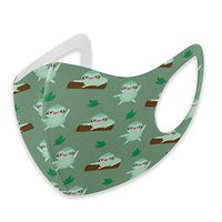 Mouth Masks for Dust Protection Anti Face Mask Washable Earloop Mask Cute Sloth