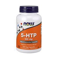 NOW Supplements, 5-HTP (5-hydroxytryptophan) 100 mg, Neurotransmitter Support*, 120 Veg Capsules