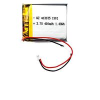 3.7V Lithium Polymer Battery 403035 400MAH Small Fan Smart Makeup Mirror Smart Speaker Mosquito Repellent lamp