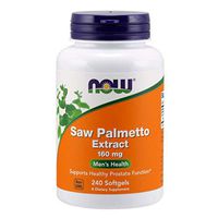 NOW Supplements, Saw Palmetto Extract (Serenoa repens) 160 mg, Men's Health*, 240 Softgels