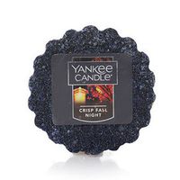 New Yankee Candle Crisp Fall Night Tarts Wax Melts Lot of 3