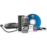 Philips DPM6700/01 Digital Pocket Memo Range Recorder Starter Set with SpeechExec Starter-Set Workflow Software and Push Button Operation