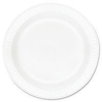 Dart : Concorde Foam Plate, 9" Diameter, White, 125/PK, 500/CT -:- Sold as 2 Packs of - 500 - / - Total of 1000 Each