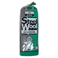 H.b. Smith Tools Steel Wool, 16 Pads (#1 Medium)
