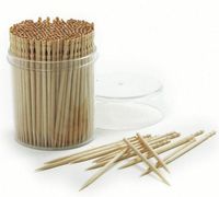 Natural Wood Toothpicks, 250 pieces