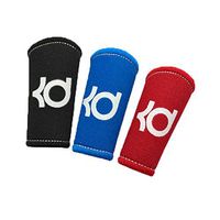 3 Pcs Basketball Fingers Compression Sleeve Finger Splint Brace Protector Arthritis B (Blue+Black+Red) M