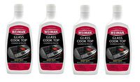 Glass Cooktop Heavy Duty Cleaner and Polish - 20 Ounce - Non-Abrasive No Scratch Induction Glass Ceramic Stove Top Cleaner and Polish (20 Oz Single (4-Pack))