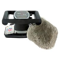 Core Products Jeanie Rub Variable Speed Massager, Deep Tissue Massage, Orbital Action for Back & Body, Professional Quality - Sheepskin Cover Combo