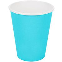 9 Oz Paper Cups | 20ct (Caribbean Blue)