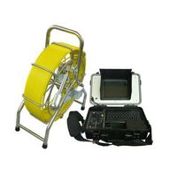 MABELSTAR 200 ft/60m Sewer Pipe Wall Snake Video Camera System DVR w/ Self Leveling Head and 512hz transmitter