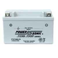 Power-Sonic PTX7ABS-FS 12V 6AH Battery Replacement for Yuasa YTX7A-BS