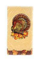 Northeast Home 2-ply Guest Towels Buffet Hostess Paper Napkins, 20-Count, Fall Autumn Thanksgiving (Turkey Traditions)