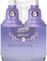 WetJet Multi-Purpose Floor & Hardwood Cleaner Solution with Febreze Refill, Lavender Vanilla & Comfort Scent, 1.25 Liter (2 Bottles)