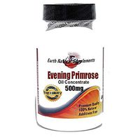 Cod Liver Oil Concentrate 500mg and Evening Primrose 500mg * 100 Caps 100% Natural - by EarhNaturalSupplements