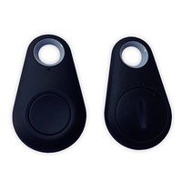 Generic Smart Tracer GPS Tag Alarm Wallet Key Pet Dog Locator Tracker(Black)