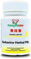 [Kangyacare] Berberine Hydrochloride - Huang Lian Su -Support GI Tract & Gastrointestinal Function, Promote Lipid, Glucose Metabolism, Insulin Sensitivity & Cardiovascular System -100 Pills