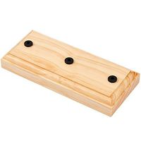 Wooden Stand for Replacement Glass Reservoir by Organic Aromas (Light Wood)
