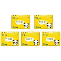 Fyloving 5 Packs Facial Tissues Toilet Paper 4 Ply Toilet Tissue Ultra Soft Tissues-240 Sheer Per Pack