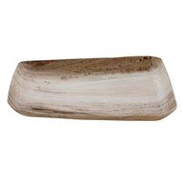 Verterra Palm Leaves Dinner Plate - 9"L x 9"W