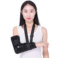 LLDY Elbow Support PM Night Splint, Hinged Elbow Arm Forarm Braces Support Splint Elbow Support Braces Arm Splint Support, Joint Pain Relief, Injury Recovery by,S