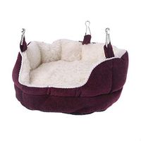 Pet Nest Velvet Hanging Sofa Bed Hammock for Ferret Hamster Guinea Pig Squirrel