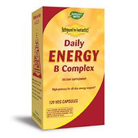 Nature's Way Fatigued to Fantastic! Daily Energy B Complex, 120 Capsules, 2-Pack