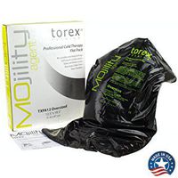 Torex Mojility - Professional Cold Therapy Flat Pack - Reusable Gel Ice Pack (Over-sized Black 12.5" x 18.5")