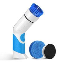 Power Scrubber Brush Dish Scrubber, BlumWay Electric Multi-function Spin Scrubber Handheld Cordless for Dish Floor Bath Tub Cleaning