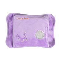 Happy Heat Electric Hand Warmer, Rechargeable Heating Pad- Hot Water Bag for Arthritis and Pain Relief, Lavender