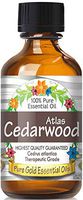 Pure Gold Atlas Cedarwood Essential Oil, 100% Natural & Undiluted, 60ml