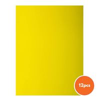 CTG, EVA Foam Sheets, 9 x 12 inches, Yellow, 12 Pieces