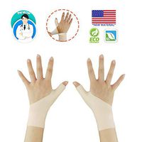 Gel carpal tunnel wrist brace, Wrist splint brace, Gel Wrist Support Braces (1 Pair) NEW MATERIALThumb Splint, Great for Tenosynovitis, Typing, Wrist & Thumb Pain, Rheumatism, Arthritis & more（Size L）