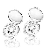 Upgraded Anti Snoring Device, Food Grade Silicone Magnetic Clipple Snore Solution, Professional Reusable Stop Snoring Nose Clip and Sleeping Aid Nature Relieve for Men Women with Travel Case (2 pcs)