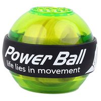ROCK-FEATHER Powerful Wrist Ball, Good Gym Power Ball Gyroscope Wrists Powerball Exercise Equipment Hand Grip Exerciser Gyro Fitness Ball Muscle Relax Grip Strengthening Gyro Ball Dynamometer Grip (Co