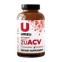 UMZU: zuACV+ Prebiotics - Apple Cider Vinegar Capsules & Prebiotics - 30-day supply