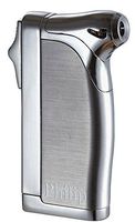 Personalized Visol Dual All-in-One Silvertone Cigar, Cigarette & Pipe Lighter with Free Laser Engraving