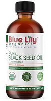 100% Black Seed Oil USDA Certified Organic Highest Thymoquinone (2.4%). Turkish Nigella Sativa Seed Oil. Virgin Cold Pressed - Rich Source of Omega 3, 6, 9.