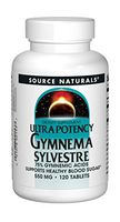 Source Naturals Gymnema Sylvestre Ultra Potency, Supports Healthy Blood Sugar, 120 Tablets