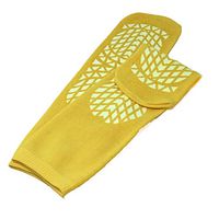 Secure Step Double-Sided Non Slip Comfort Safety Sock - Yellow - XXLarge (4 Pair) - Men's Size: 10-12 / Women's Size: 11-12