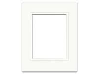PA Framing, Double Mat, 16 x 20 Inches Frame for 11 x 14 Inches Photo Art Size - White Core/White Upper and Inner Mat
