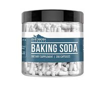Baking Soda Capsules (200 Capsules, 1,740 mg/Serving) by Earthborn Elements, Sodium Bicarbonate Antacid for Acid Indigestion, Heartburn