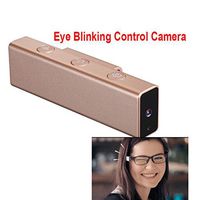 16GB Eye Blinks Control Camera Take Photo Wink Camera 1080P Record 8.0MP Support Wifi Connection Mini Camcorder Twinkle Camera Mini DVR Smart Glasses Recorder
